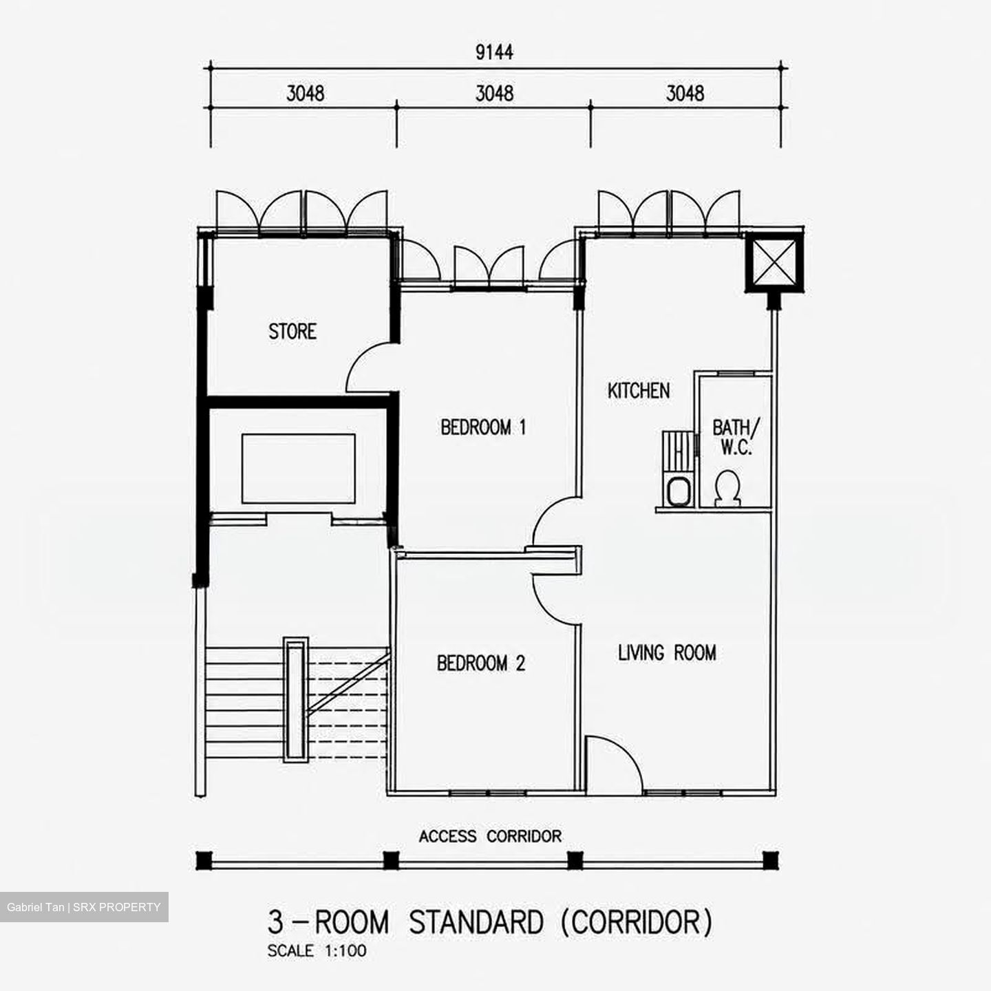 Blk 109 Commonwealth Crescent (Queenstown), HDB 3 Rooms #624096861
